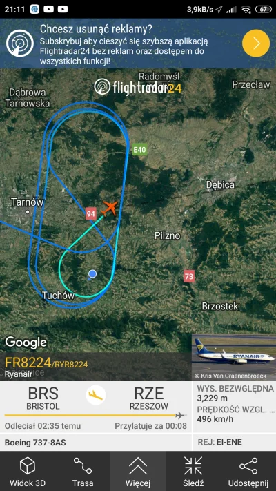 DzikWesolek - A dlaczego nie ląduje? Toż to pasażerski liniowy
#flightradar24 #rzesz...