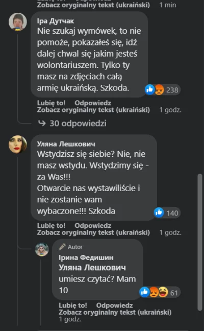 Piottix - Przykładowe ukraińskie komentarze