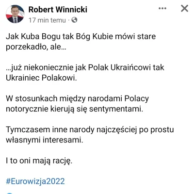 biesy - Tak, słyszałem że eurowiza została wpisana do ukraińskiej konstytucji jako ra...