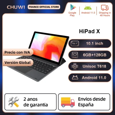 duxrm - Wysyłka z magazynu: ES
CHUWI HiPad X 10.1 inch Tablet T618 6/128GB 4G
Cena ...