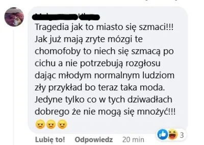 Andreth - Święta prawda, pani kochana. Te homofoby to zryte mózgi mają i jeszcze norm...