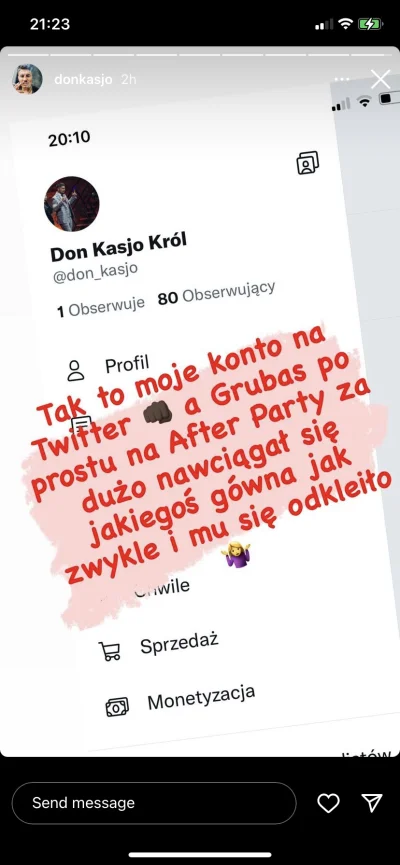 Don_Lukasio - Kasjusz wypowiedział się na temat wiadomości do Boxdela ( ͡° ͜ʖ ͡°) 

#...