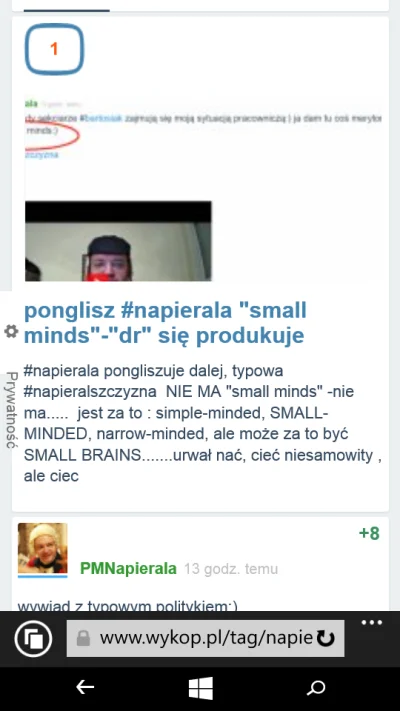 PMNapierala - Oczywiście, że istnieją małe umysły czyli small minds, weak minds lub n...