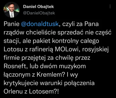 Jabby - PiS sprzedaje większość stacji Lotosu powiązanemu z Rosjanami Węgierskiemu ko...