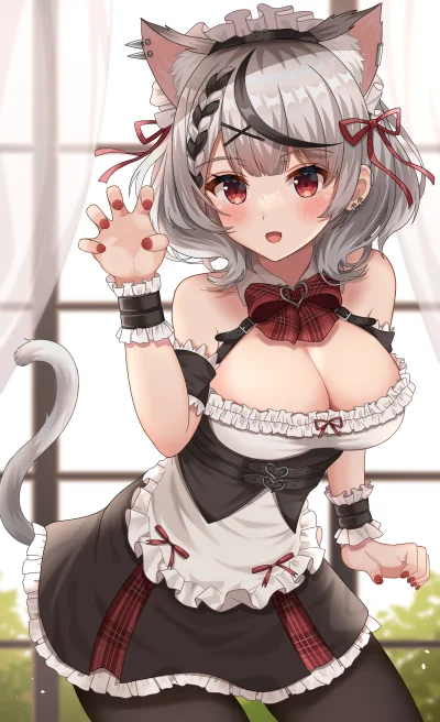 BlackReven - #randomanimeshit #hisui #hololive #sakamatachloe #nekomimi #maid #anime ...