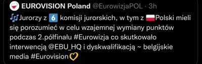 CudMalina - @xBARTEXx: wszystko fajnie, ale polskie jury wcale nie dało Ukrainie 12 p...