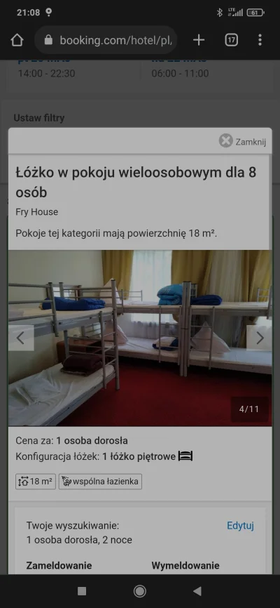 czykoniemnieslysza - Nocował ktoś w takim hostelu z pokojami 8-osobowymi? Jak to jest...