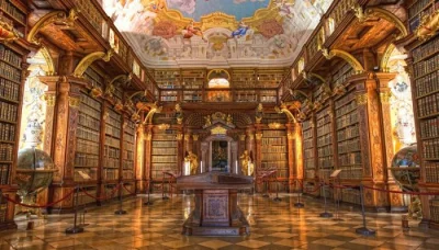 Rangraf - Biblioteka klasztorna opactwo Melk - Austria