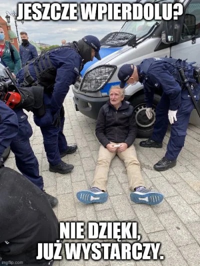 onepropos - @fat-cartman: wobec polskich przedsiębiorców policja nie była taka spoleg...