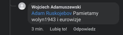 CzeczenCzeczenski - Ogólnie z tego też śmiechłem potężnie, jaki rozstrzał, od Wołynia...