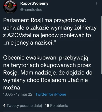 stjimmy - Ta wymiana ze strony UA może być poważnym błędem, nigdy nie ufa się orkom