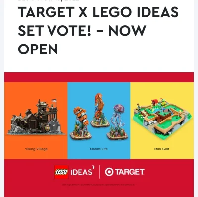l_lucky - Na Lego Ideas pojawiła się dzisiaj nowa ciekawa inicjatywa! Mamy możliwość ...
