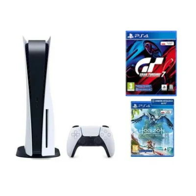 XGPpl - PlayStation 5 w zestawie z Horizon Forbidden West i Gran Turismo 7 dostępne z...