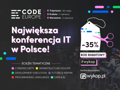codeeurope - Cze, wjeżdżamy z #rozdajo ʕ•ᴥ•ʔ

Rozdajemy 20 FREE biletów na konferen...