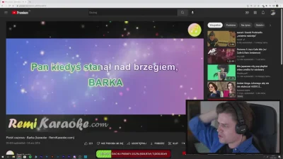 Takeyourwarlock - Dosłownie chwilę wcześniej o 21:37 śpiewał na streamie barkę, bo wi...