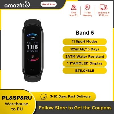 duxrm - Wysyłka z magazynu: PL
Amazfit Band 5 Smart Bracelet
Cena z VAT: 22,84 $
L...