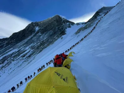 szarytkarz - Mount Everest, maj 2021
#ciekawostki #gory #alpinizm