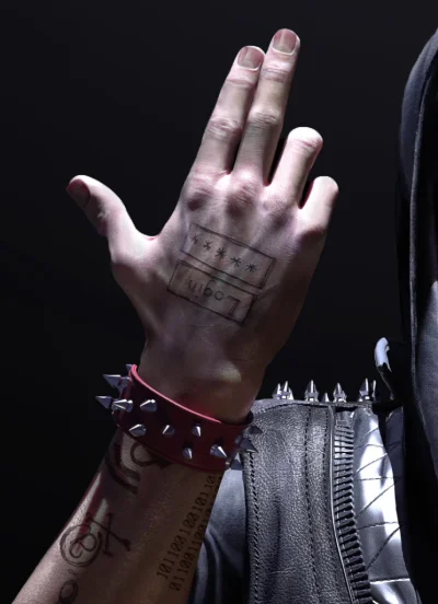 super_przegryw95 - Eh chciałbym sobie zrobić taki tatuaż jak on ma na dłoni tylko że ...