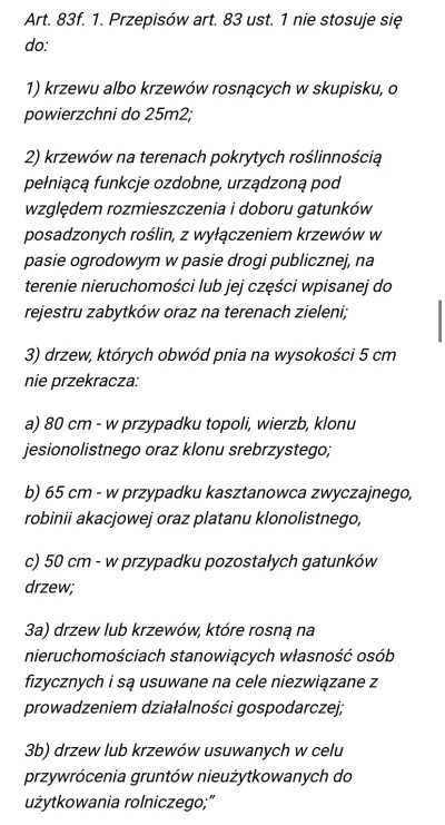 sklerwysyny_pl - Drzewa niestety można bezkarnie ciąć do określonego obwodu mierzoneg...