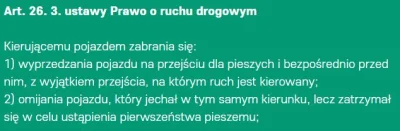 czarnaowcabezprochowca - @JaQbus: Jeśli masz prawko, to przeczytaj jeszcze raz o zasa...