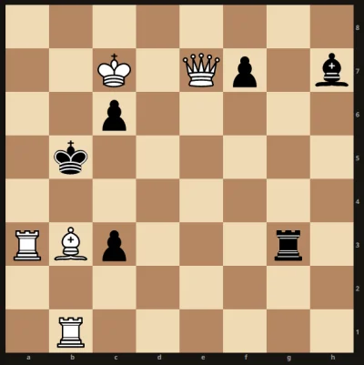 Hektorrr - Zagadka. Biały może dać mata w dwóch ruchach. Jak?

#szachy