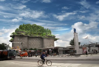 z.....z - zauroczył mnie "Green Mountain” Atop a Bunker in Hamburg
#brutalizm