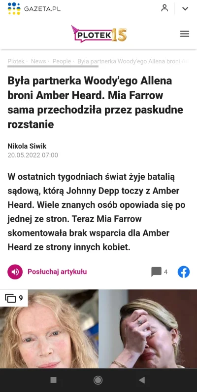 Asddes - Gazeta pl to jest hit. Od początku procesu tylko jadą po Deppie (ok zadłużył...