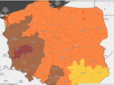 simsakPL - @oggy1989: dane IMGW wskazują na 90% wystąpienia burz o sile II stopnia, a...