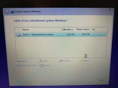 ThisMorison - Nie mogę zainstalować Windowsa 10. W okienku w miejscu gdzie jest opcja...