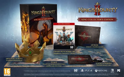 kolekcjonerki_com - King’s Bounty II King Collector’s Edition na PlayStation 4 za 149...