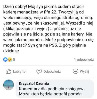 dawid-kozi - Może wykopowicze coś pomogą? Post nie mój ale jakoś tak szkoda dzieciaka...