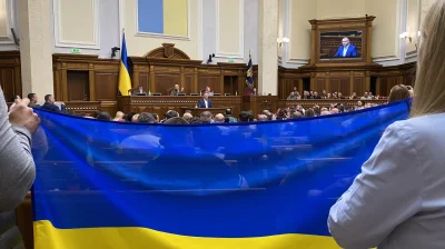 Wiggum89 - Prezydent Andrzej Duda w Radzie Najwyższej Ukrainy:

 "Drodzy Ukraińcy, ...