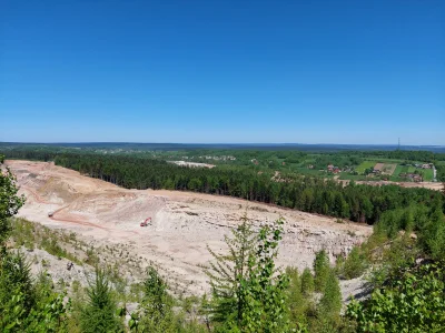 SnikerS89 - > Obok Bukowej Góry kopalnia kwarcytu, z mega fajnym widoczkiem