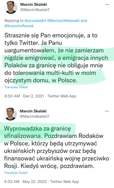 JPRW - @MglawicaKraba: Marcin Skalski, wielki Polak i niezłomny patriota, nigdy by cz...