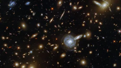 Samy_Naceri - @chud: jasłynniejsze zdjęcie w Histori ludzkości, gromada galaktyk (ಠ‸ಠ...