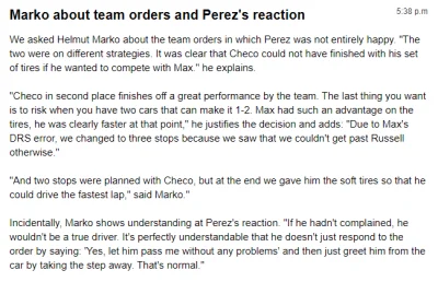 A.....7 - @Aiden7: Marco about Perez team order.