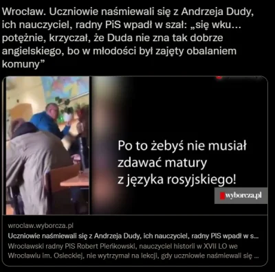 mroz3 - we Wrocku też pisowski radny i nauczyciel nietykalny bo ma znajomych w kurato...