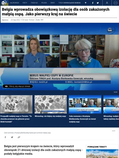 qris - @Tumurochir: Czy może o TVN?

Kto z nich "teraz straszy Małpią Ospą" oraz je...