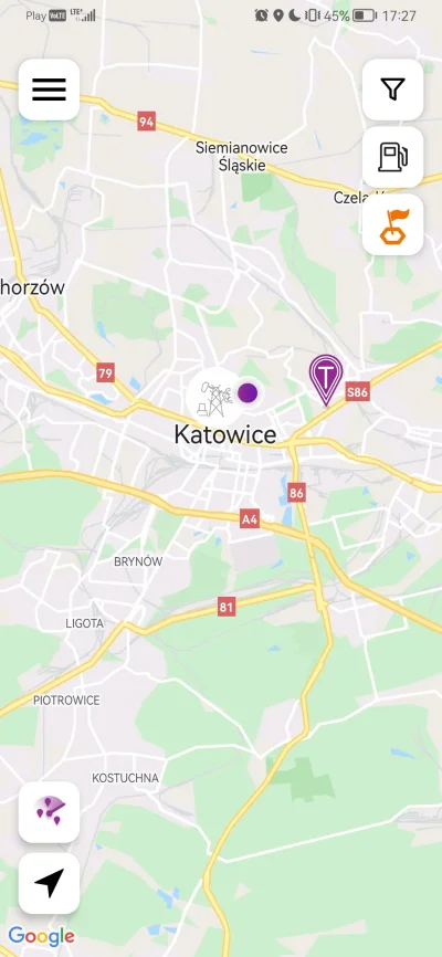 M.....s - Hej @Traficar, to błąd aplikacji czy naprawdę jest dostępne w Katowicach ty...