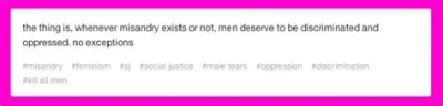 pieczywomaca - > To właśnie minimum środowisko feministyczne pokazuje, że faceci też ...