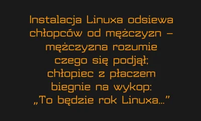 grlux - #linux #heheszki #memy #typografia #tworczoscwlasna
