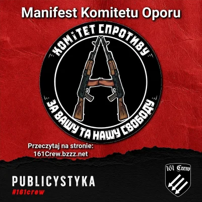 r....._ - Manifest „Komitetu Oporu” – grupy sił antyautorytarnych z Ukrainy

Kontek...