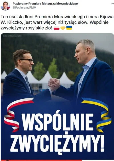 CipakKrulRzycia - #polityka #polska #ukraina 
#morawiecki #bekazpisu