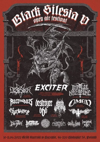 Deathibrylator - Ktoś z was wybiera się do Byczyny za te 2 tygodnie? 

#blackmetal #t...