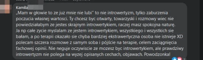 P.....c - Terapia jednak działa!!! W jeden dzień ze smutnej introwertycznej Julki z f...