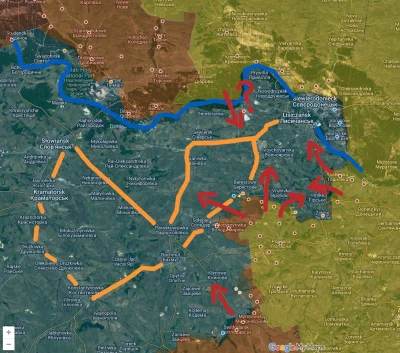 JanLaguna - Sytuacja między Popasną a Siewierodonieckiem.

Ukraińcy posiadają tylko...