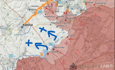 JanLaguna - Odwrót Ukraińców z Switłodarśka, źródło: @Militarylandnet