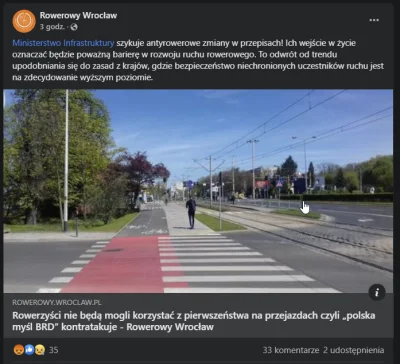 Darth_Gohan - Podoba mi się jak nasi wrocławscy aktywiści rowerowi się zesrali o prop...