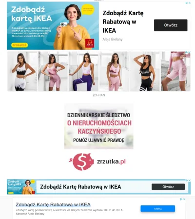 ppawlakk - tak wygląda ta strona bez adblockera. Oprócz tego są 3 zdania tesktu. Dosł...