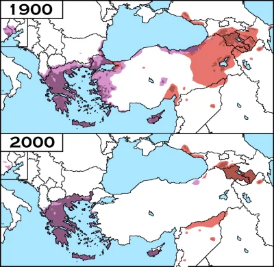 orkako - Mało już Grekom odebrali? 
Poniżej ludność Grecka 120 lat temu i w 2000 rok...
